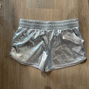 Silver shorts